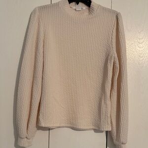 Unwritten Cream Textured Sweater